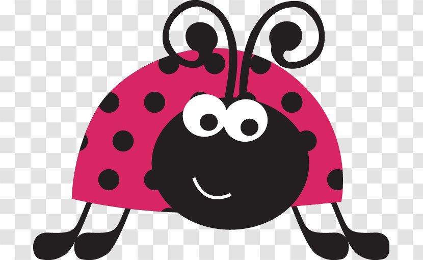 Ladybird Beetle Clip Art Illustration Insect Image - Magenta Transparent PNG