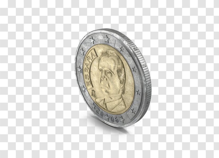 Euro Coins 2 Coin Currency - 20 Note - € Transparent PNG