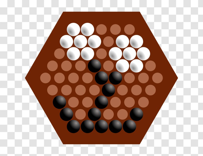 Abalone Pong Abstract Strategy Game Board - Brown Transparent PNG