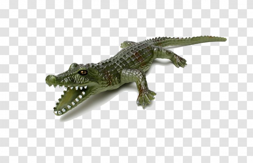 Alligator Nile Crocodile Reptile Toy - Small Models Transparent PNG