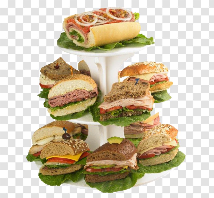 Slider Delicatessen Breakfast Sandwich Ham And Cheese Pan Bagnat - Turkey - Salad Transparent PNG