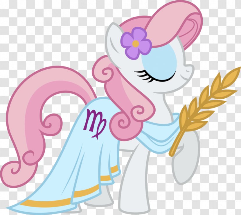 My Little Pony Pinkie Pie Zodiac - Cartoon - Virgo Transparent PNG