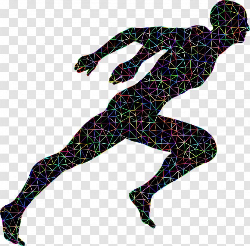 Sprint Clip Art Running Silhouette Vector Graphics - Man Transparent PNG