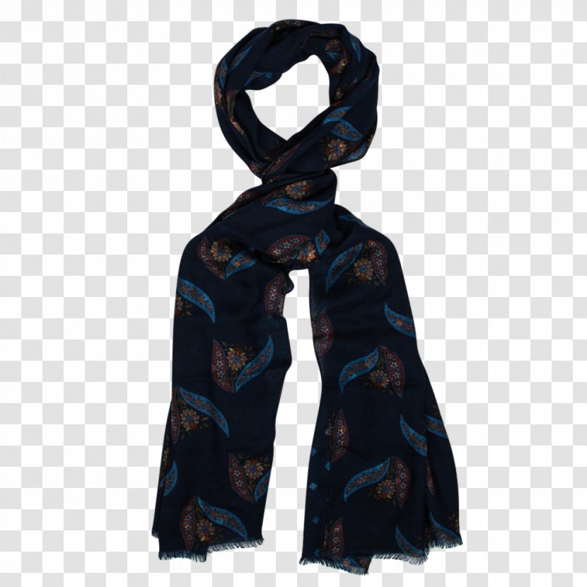 Scarf - Stole - Watercolor Navy Transparent PNG