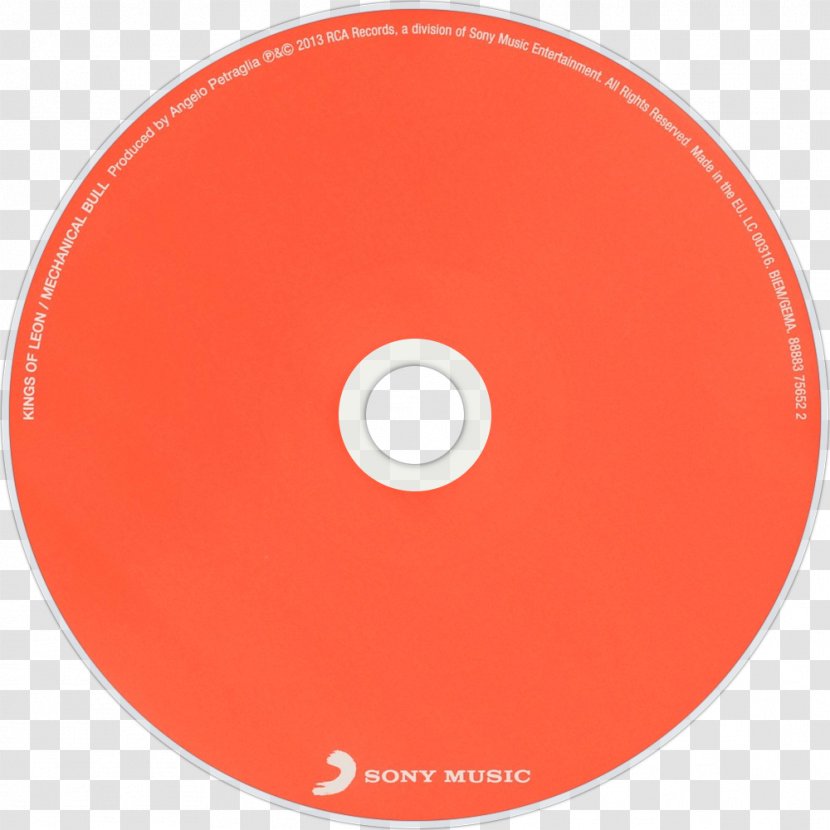 Compact Disc Burning Bright - Orange - Mechanical Bull Transparent PNG