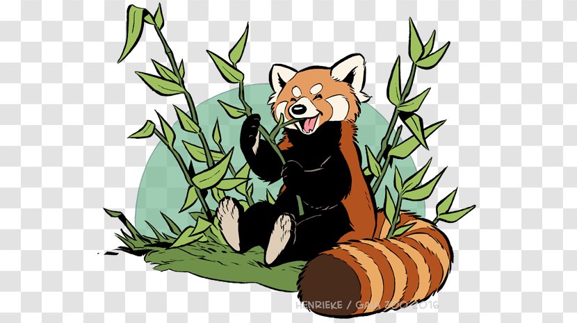 Red Panda Giant Bear Clip Art - Food Transparent PNG