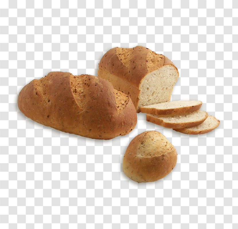 Rye Bread Sweet Roll Pandesal Peanut Butter And Jelly Sandwich Small - Poppy Seed Transparent PNG