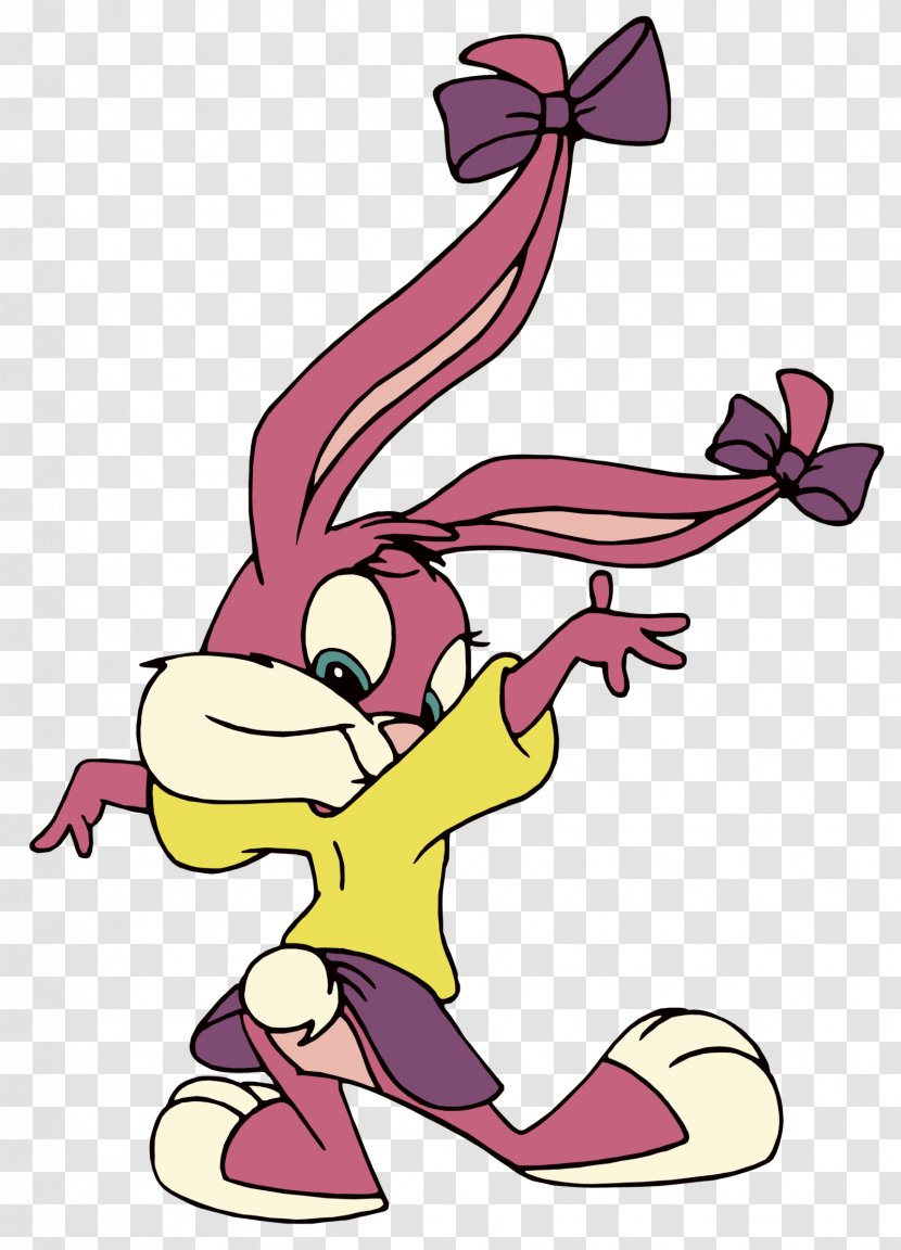 Babs Bunny Buster Cartoon Fifi La Fume Plucky Duck - Flower Transparent PNG