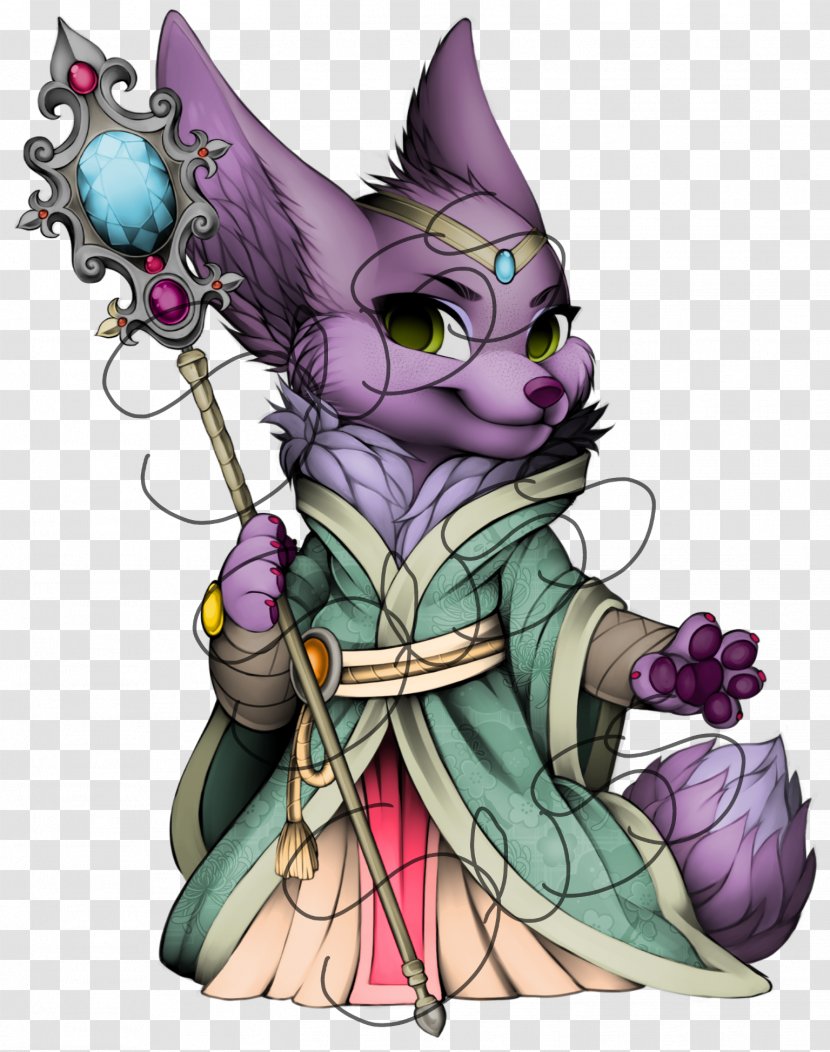 Cat Bat-eared Fox Fur Ahri - Flower Transparent PNG