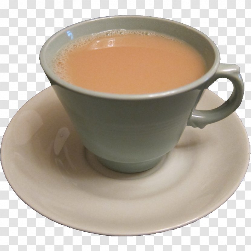 Green Tea Coffee Earl Grey Teacup - Saucer - Afternoon Menu Transparent PNG