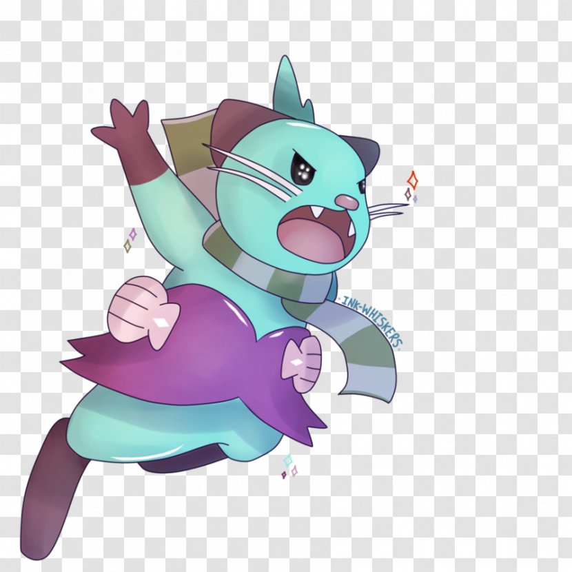 Drawing Dewott Art Clip - Ink - Oshawott And Samurott Transparent PNG