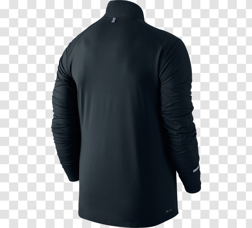 Hoodie Zipper Sweater T-shirt Nike - Polar Fleece - Half Zip Transparent PNG