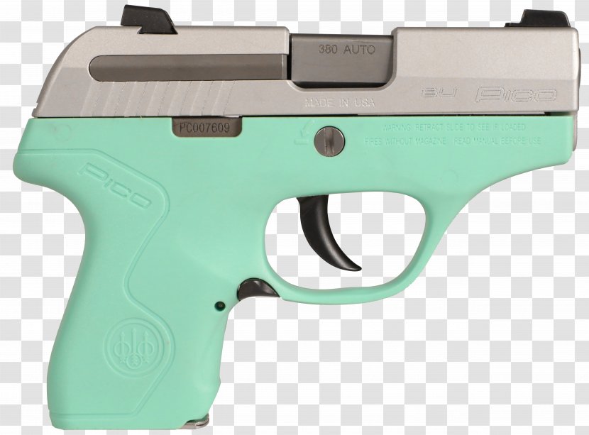 Trigger Beretta Pico Firearm Automatic Colt Pistol .380 ACP - Handgun Transparent PNG