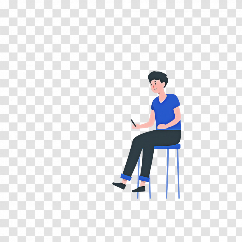 Sitting Chair Logo Transparent PNG