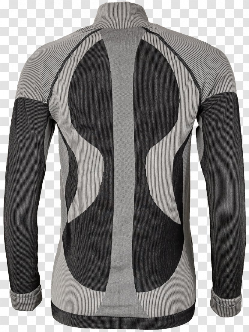 Sleeve Sweater Outerwear Shoulder Jacket - Jersey Transparent PNG