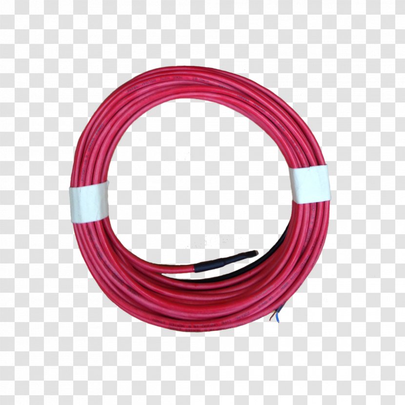 Electrical Cable Magenta Wire - Electronics Accessory - Twin Transparent PNG