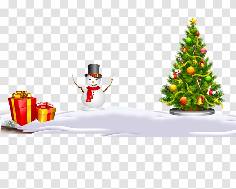 Christmas Tree Ornament Clip Art - Snowman Transparent PNG