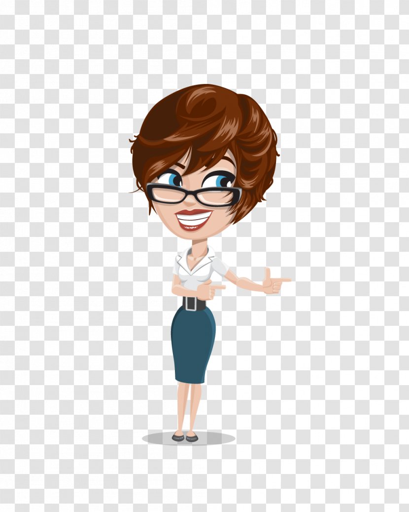 Glasses Finger Cartoon Human Behavior Transparent PNG