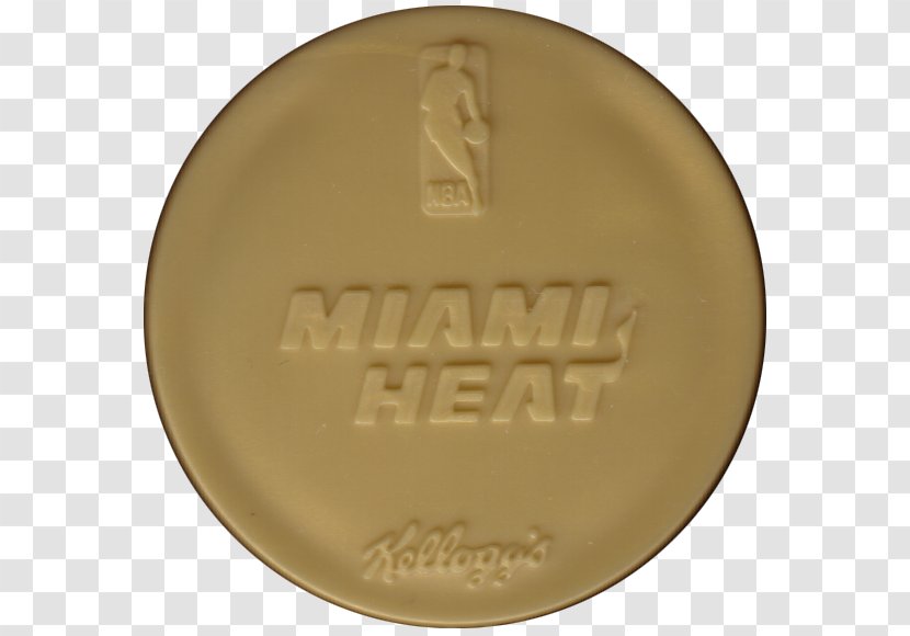 NBA Charlotte Hornets Miami Heat Coin Medal - Back Transparent PNG