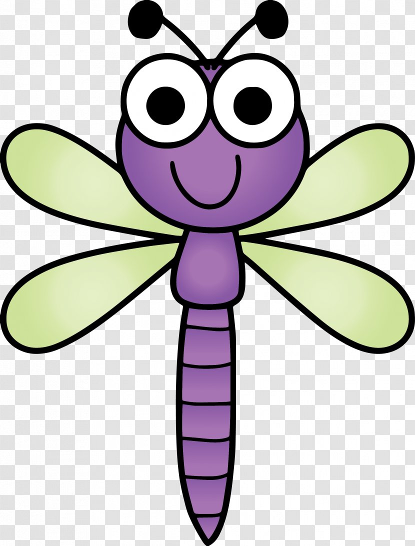 Insect Cartoon Dragonfly Clip Art - Membrane Winged Transparent PNG