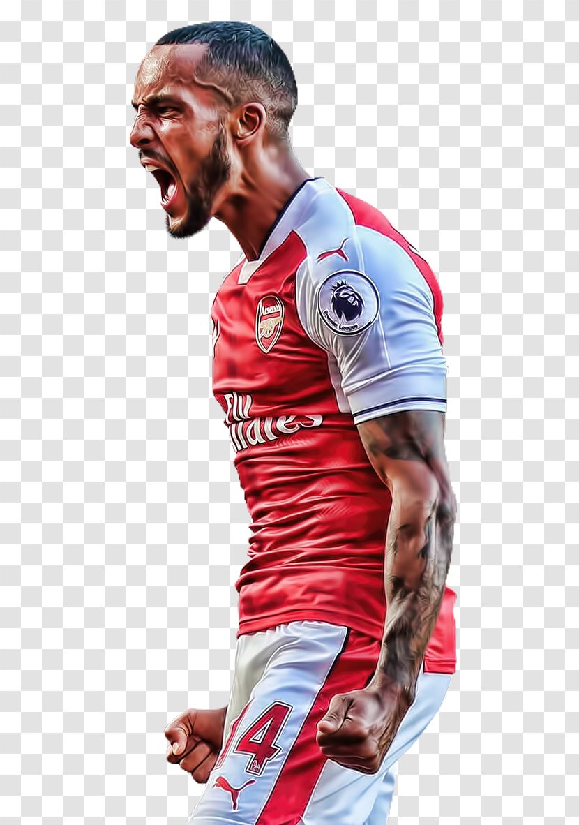 Theo Walcott Photography Jersey - T Shirt - Muscle Transparent PNG