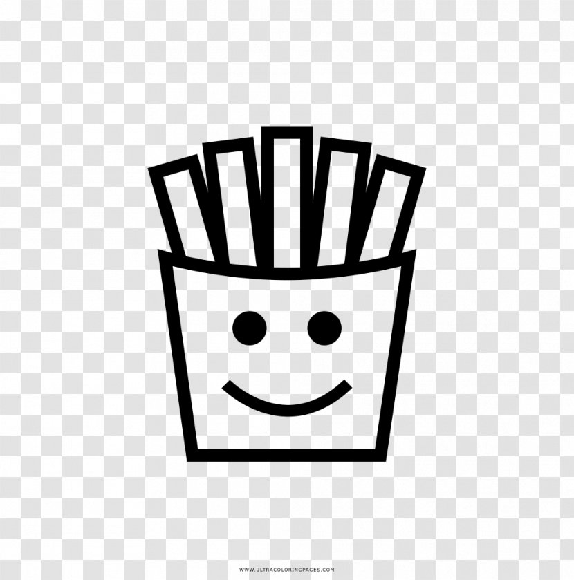 French Fries Drawing Coloring Book Frying McDonald's - Httpaanvraag - Batata FRITA Transparent PNG