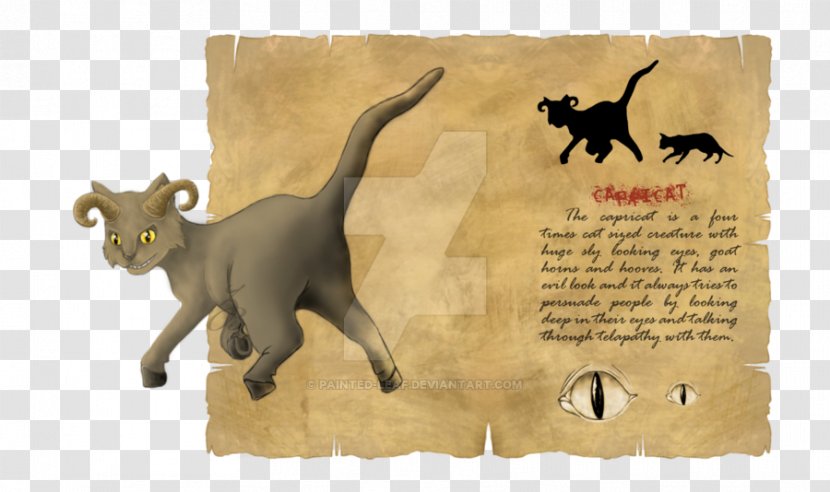 Cattle Animal Carnivora Wildlife - Horn - Painted Cat Transparent PNG