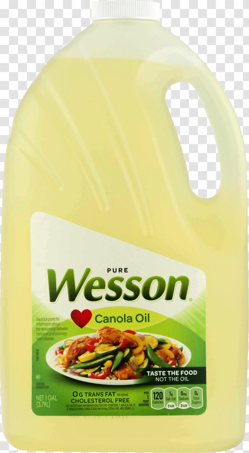 Wesson Cooking Oil Canola Oils Shortening - Ounce Transparent PNG