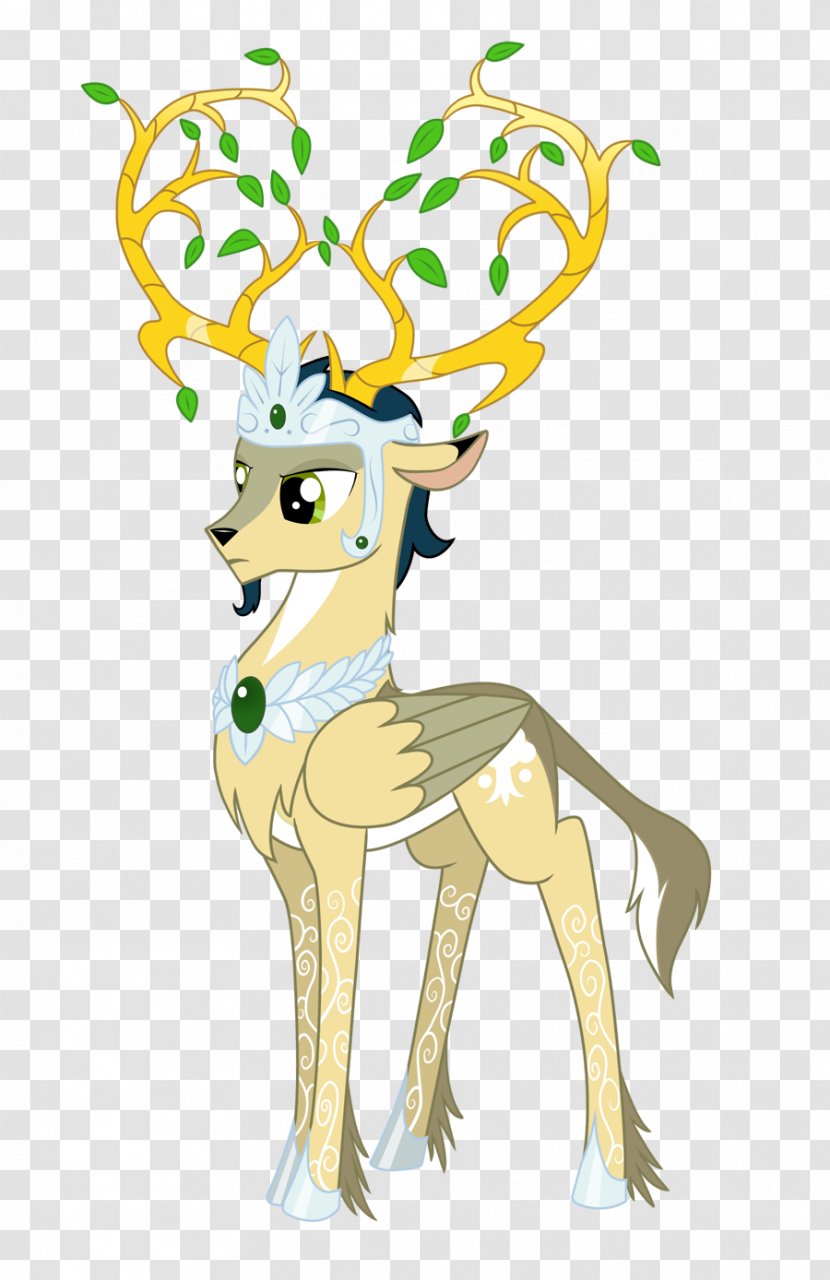 Reindeer My Little Pony Princess Luna - Animal Figure - Deer Transparent PNG
