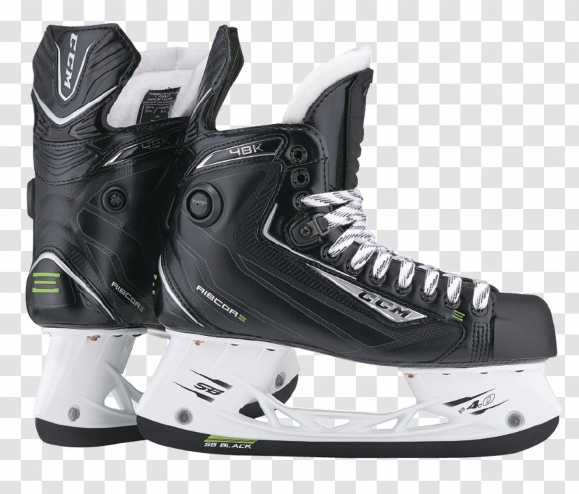 CCM Hockey Ice Skates Equipment Bauer - Hiking Shoe Transparent PNG