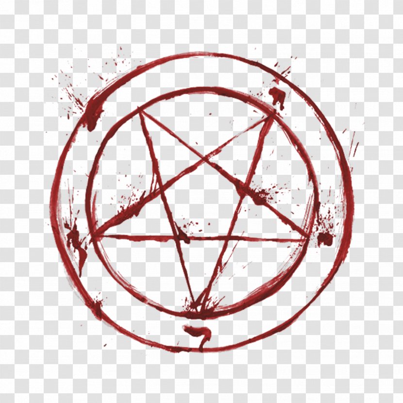 Magic Circle - Laveyan Satanism - Symbol Rim Transparent PNG