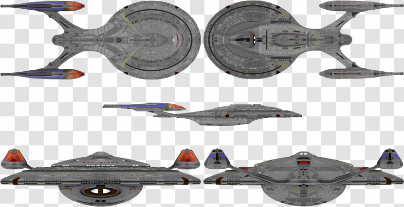 Ship Andromeda Fleet Digital Art Transparent Brochure - Star Trek - Endeavour Transparent PNG