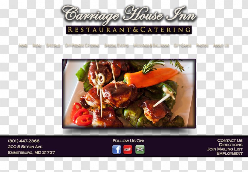Buffet Dish Carriage House Inn Food Catering - Steak - Recipe Transparent PNG