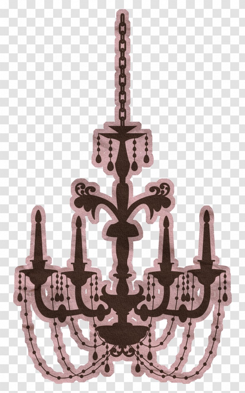 Papercutting Chandelier Candle - Candlestick - Paper-cut Style Transparent PNG