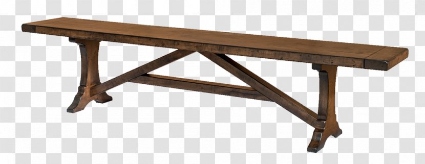 Table HomeSquare Furniture Bench Garden - Wood Transparent PNG