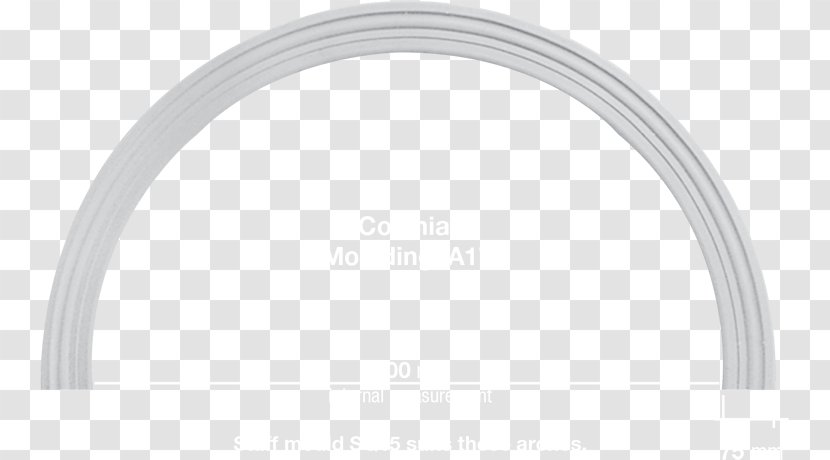 Ceiling Rose Plaster Rim Circle - Arch - Cable Transparent PNG