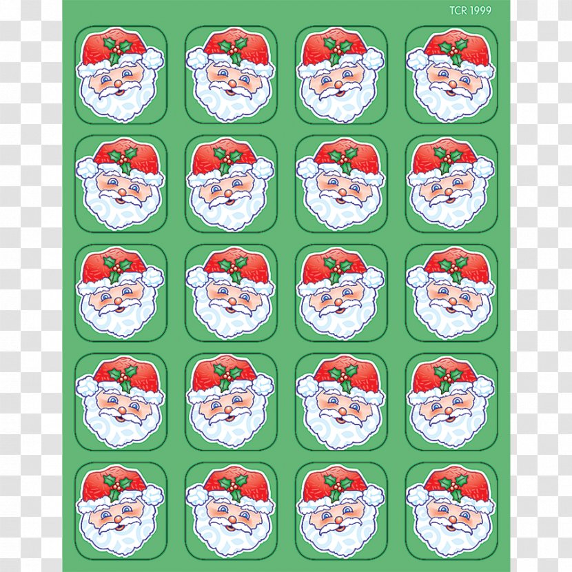 Santa Claus Christmas Sticker Notepad++ Transparent PNG