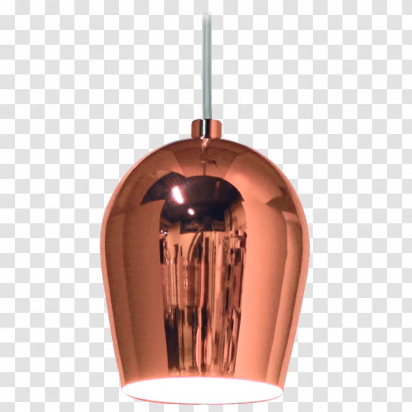 Lamp Copper Metal Household Pennant Glass - Silver Transparent PNG