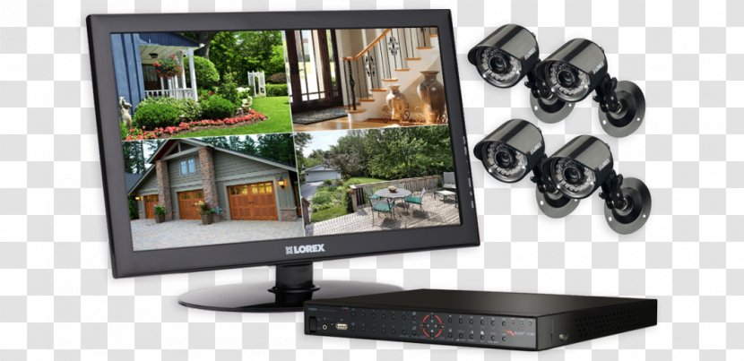 Closed-circuit Television Wireless Security Camera Home Surveillance - Display Device Transparent PNG