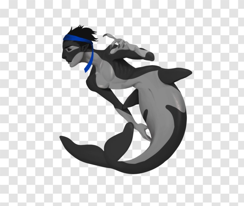Illustration Cartoon Microsoft Azure Legendary Creature - Fictional Character - Killer Whale Eating Shark Transparent PNG