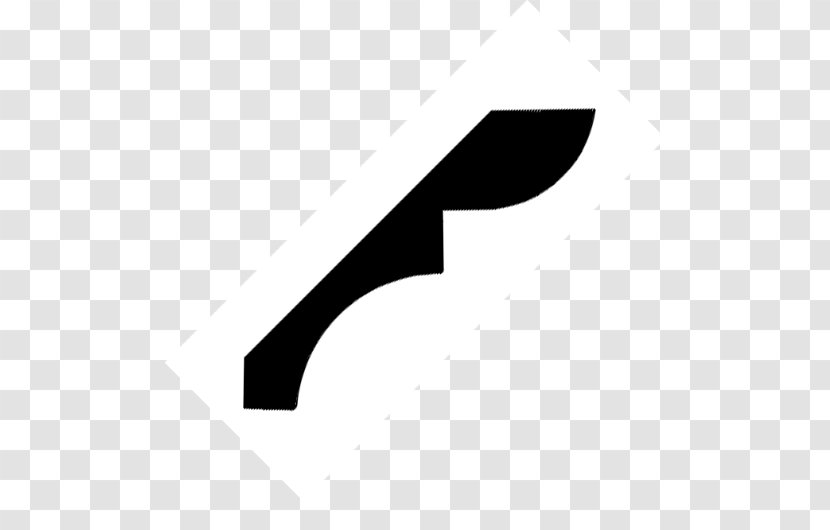 Logo Angle Line Font Weapon - Black Transparent PNG