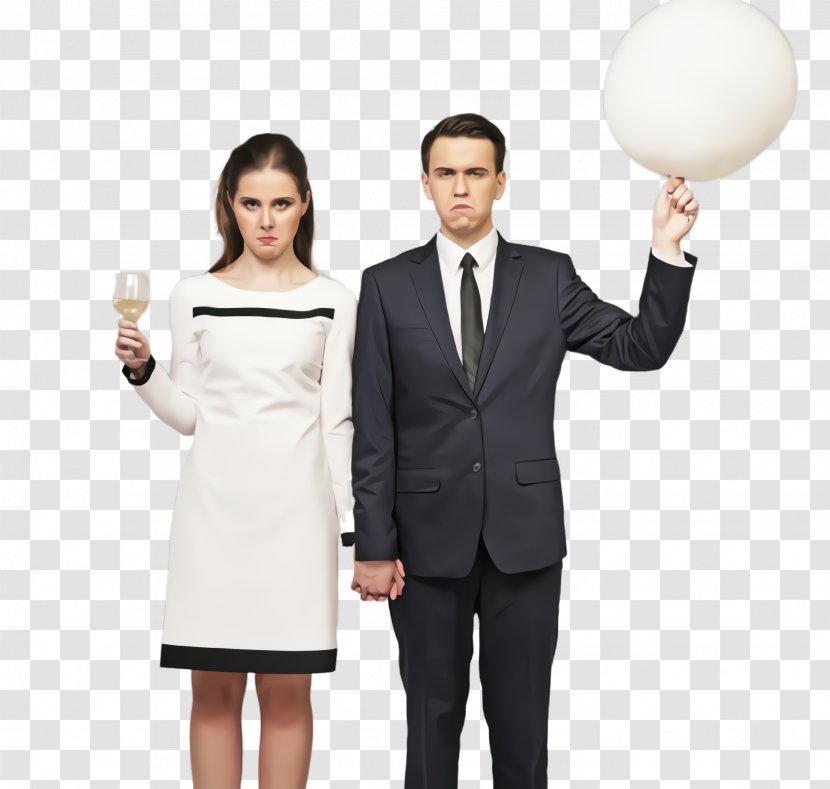 Formal Wear Suit Gesture Male Standing - Uniform Gentleman Transparent PNG