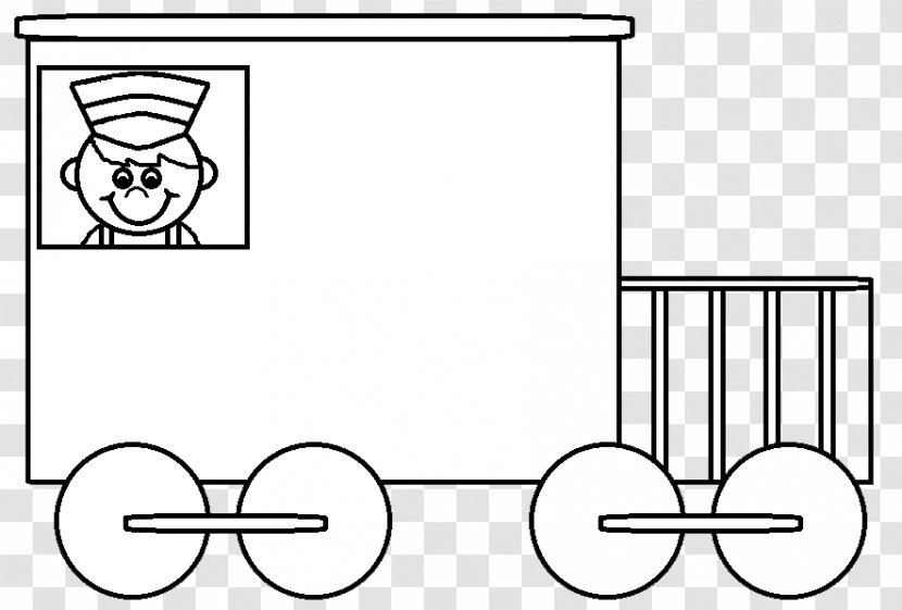 Train Rail Transport Passenger Car Caboose Clip Art - Furniture - Trains Images Transparent PNG