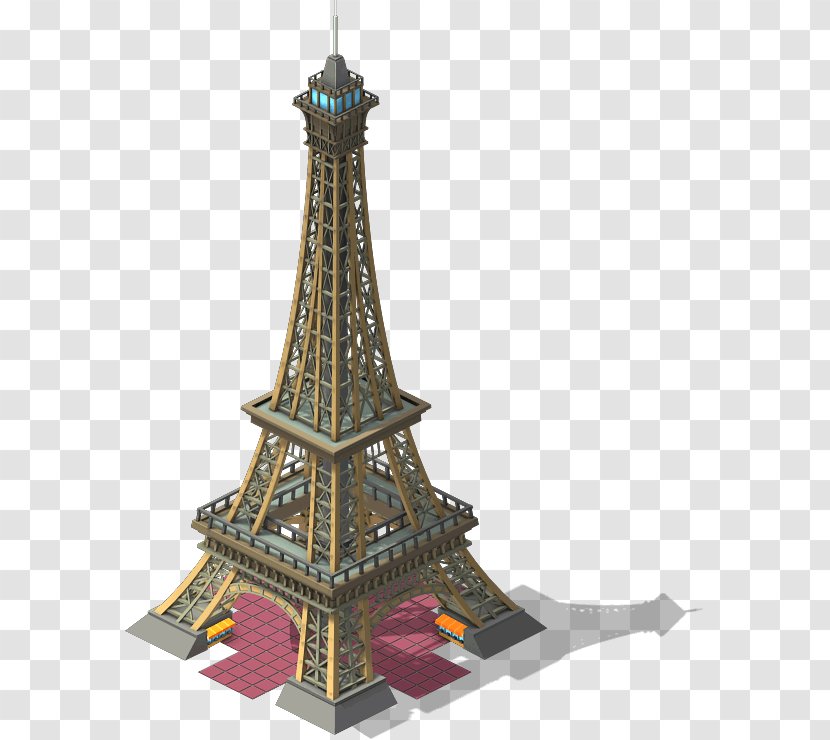 Eiffel Tower CityVille Statue Of Liberty Colosseum - Paris Transparent PNG