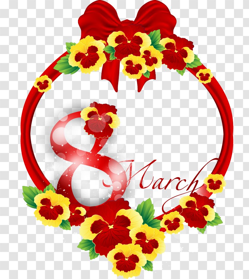 International Womens Day March 8 Woman Valentines - Art - Women's Decorative Elements Transparent PNG