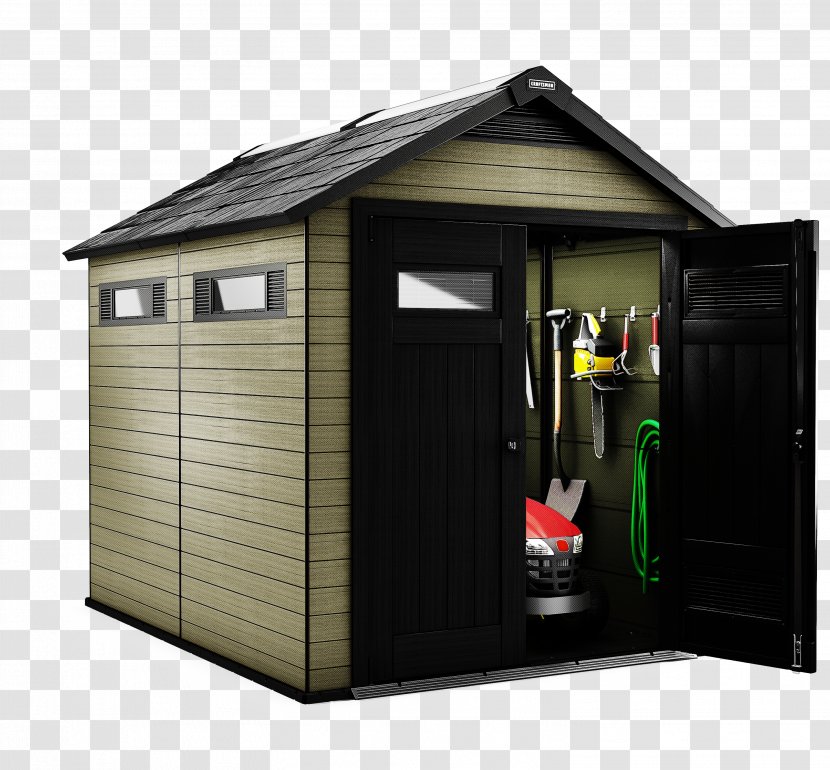 Shed Building Garden Buildings Roof Outdoor Structure - Outhouse - House Transparent PNG