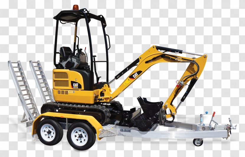 Caterpillar Inc. Compact Excavator Heavy Machinery - Mode Of Transport Transparent PNG