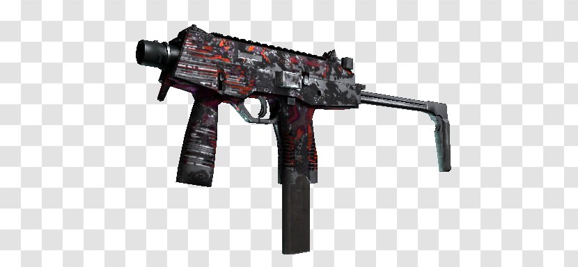 Counter-Strike: Global Offensive Brügger & Thomet MP9 ELEAGUE Submachine Gun Glock 18 - Frame - Tree Transparent PNG