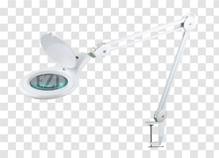 Light-emitting Diode LED Lamp Magnifying Glass - Lighting - Pedicure Transparent PNG