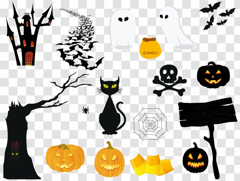 Icon - Logo - Halloween Pictures Collection Transparent PNG